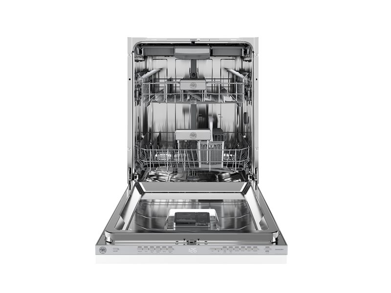 24 inch Dishwasher Standard Tub Panel Ready, 15 place settings, 42 dB, 6 wash cycles | Bertazzoni - Panel Ready
